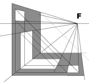Construction des ombres en perspective